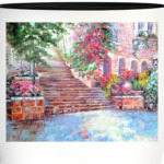 Цветущая лестница