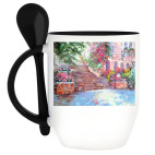 Кружка с ложкой