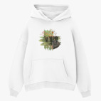 Толстовка худи оверсайз