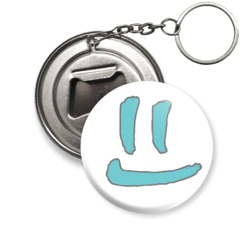 Брелок-открывашка с принтом Чистая улыбка