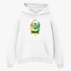 Толстовка худи оверсайз