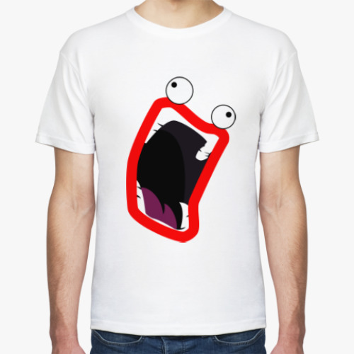 Футболка с принтом Свобода! Равенство! Упячка!