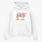 Толстовка худи оверсайз