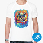 Мужская спортивная футболка