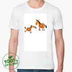 Мужская футболка органик