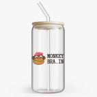 Банка с бамбуковой крышкой