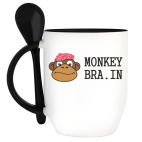 Кружка с ложкой