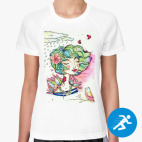 Женская спортивная футболка