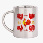 Кружка металлическая