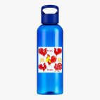 Прозрачная спортивная бутылка