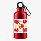 Металлическая бутылка 400 мл UV-DTF