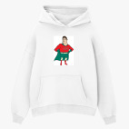 Толстовка худи оверсайз