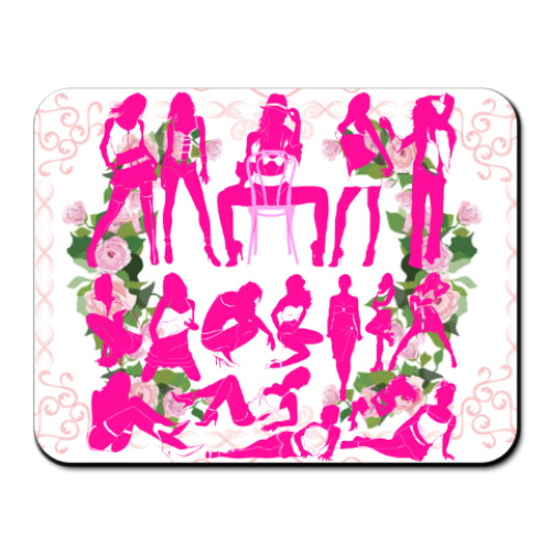 Коврик для мыши Девушки