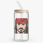 Банка с бамбуковой крышкой