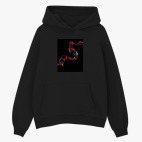 Толстовка худи оверсайз