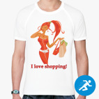 Мужская спортивная футболка