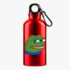 Металлическая бутылка 400 мл UV-DTF