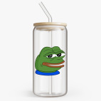 Банка с бамбуковой крышкой