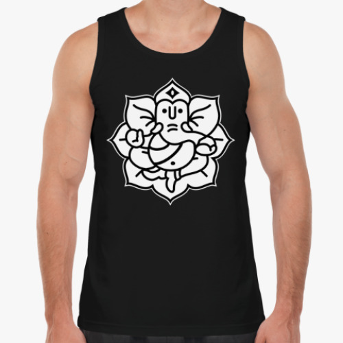 Майка с принтом Ганеш