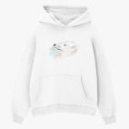 Толстовка худи оверсайз