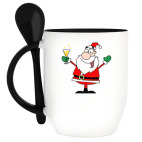 Кружка с ложкой