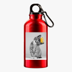 Металлическая бутылка 400 мл UV-DTF