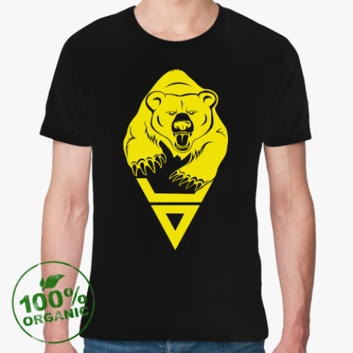 Футболка из органик-хлопка с принтом Печать Велеса