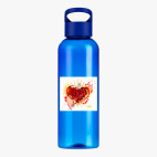 Прозрачная спортивная бутылка