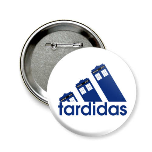 Значок 58мм Tardidas