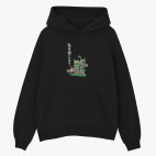 Толстовка худи оверсайз