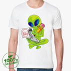 Мужская футболка органик