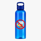 Прозрачная спортивная бутылка