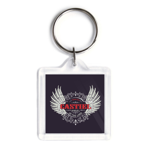 Брелок с принтом Кастиэль Ангел Supernautral