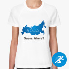 Женская спортивная футболка