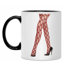 Кружка двухцветная