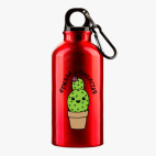 Металлическая бутылка 400 мл UV-DTF