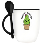 Кружка с ложкой