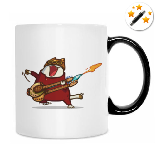 Кружка-хамелеон Пятничный Котик №9