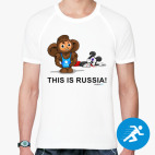 Мужская спортивная футболка