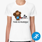 Женская спортивная футболка