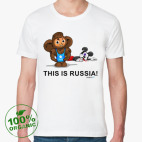 Мужская футболка органик