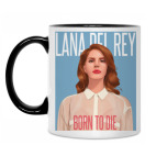 Кружка двухцветная