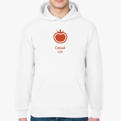 Толстовка худи с принтом Самый сок