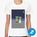 Женская спортивная футболка