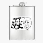 Фляжка стальная