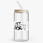 Банка с бамбуковой крышкой