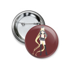 Значок 37 мм Noragami Бездомный Бог Бишамон