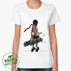 Женская футболка органик