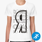 Женская спортивная футболка