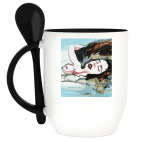 Кружка с ложкой